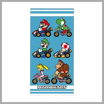 Super Mario Mariokart telo da bagno, telo mare 70x140cm CBX230615MARIO