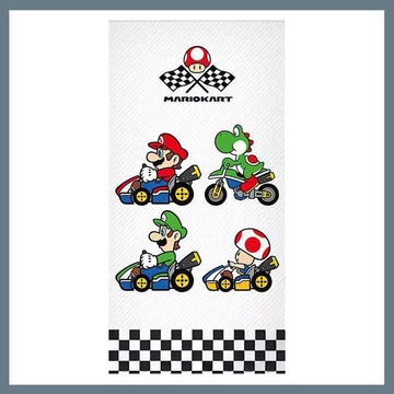 Super Mario Grand Prix telo da bagno, telo mare 70 x 140 cm CBX231002MK