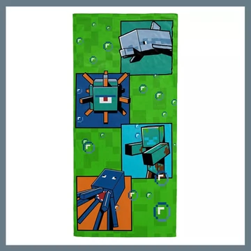 Minecraft Ocean Depths telo da bagno, telo mare 70x140cm CBX24078254MC