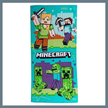 Minecraft Battle telo da bagno, telo mare 70x140cm CBX2412024MC