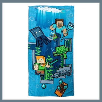 Minecraft Dive telo da bagno, telo mare 70x140 cm CBX2452634MC