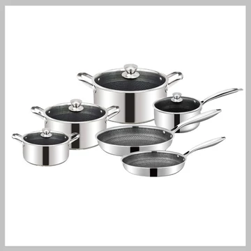 Set di pentole e padelle Cheffinger CF-PS1010