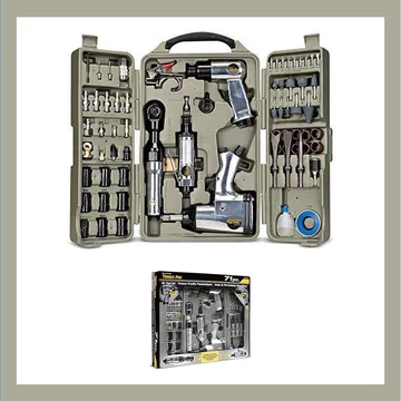 Set di utensili pneumatici DW 71 pezzi Airtool