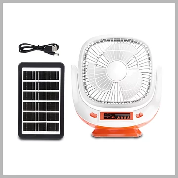 Ventilatore solare con altoparlante ricaricabile EP-008