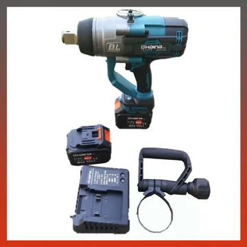 Haina avvitatore a impulsi a batteria 2 pezzi con batteria 98V H-IWS-3700XPT