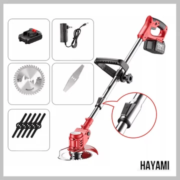 Tagliabordi a batteria HAYAMI 48V con 2 batterie HA-1037
