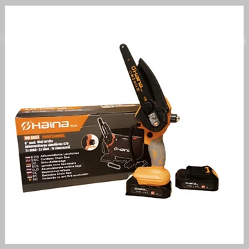 Motosega a batteria HAINA 62V 6" con serbatoio dell'olio HM-6803