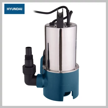 Pompa per acque reflue Hyundai 1100 W con interruttore a galleggiante HYD-2110