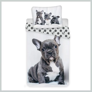 Biancheria da letto per bulldog francese 140x200 JFK017203