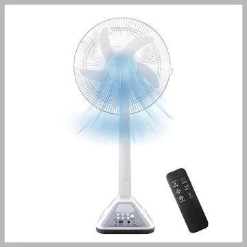 Ventilatore da pavimento solare da 16 pollici AC/DC JG-F316HS