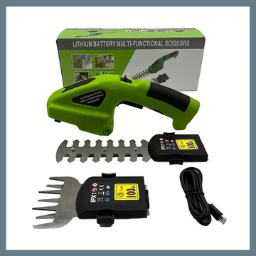 Tagliasiepi manuale elettrico 2 in 1, cesoie per potatura JQ14256