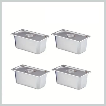 Set di contenitori in acciaio inossidabile - 4 pezzi JR1717259-4