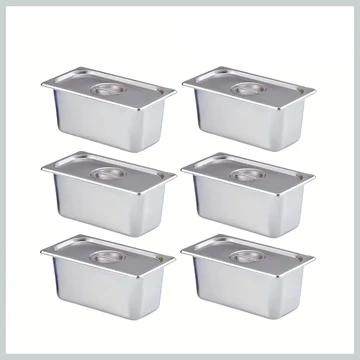Set di contenitori in acciaio inossidabile - 6 pezzi JR1717259-6