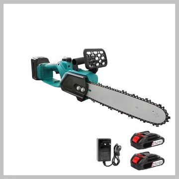 Motosega a batteria THO, 48 V, con 2 batterie, 16" M-9608y