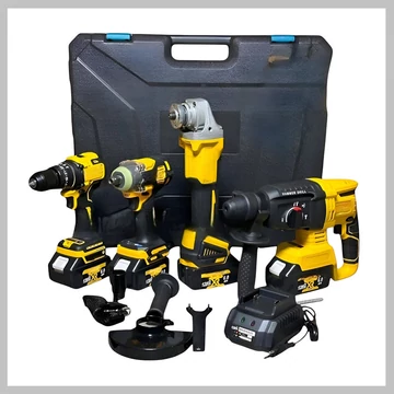 Mustang Star MST-P4IN1 – Set Premium di Utensili a Batteria