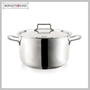 Pentola a induzione Royalty Line con coperchio 27,5 l 40 x 27 cm RL-IN275