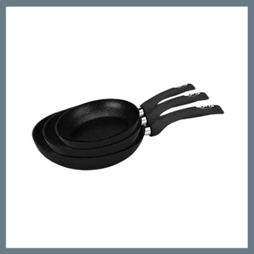 Set di 3 padelle Royalty Line RL-FM3