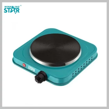 Piastra elettrica Winning Star – 1000 W, superficie in ghisa – ST-9635