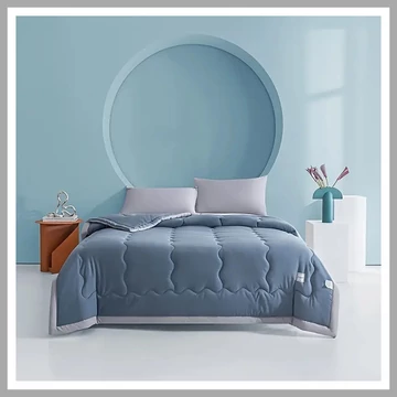 Coperta estiva a tinta unita - azzurro, 150 x 200 cm (T) UY1133169-c
