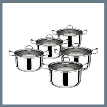 Set di pentole Victor da 10 pezzi V-G006A