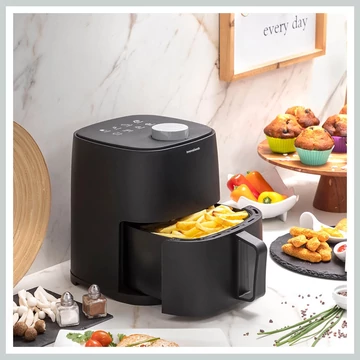 InnovaGoods Fryinn Lite 1200W 2L Nero Friggitrice V0103713