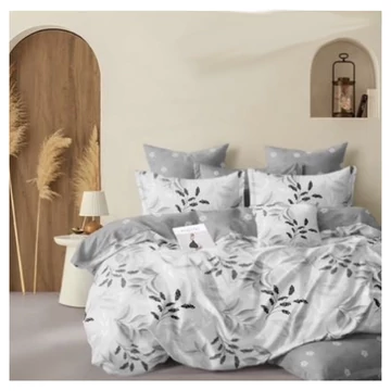 Viola 7 pezzi biancheria da letto in crêpe KP03 VIOLET2