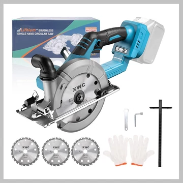 Mini sega circolare a batteria 1500W motore brushless 18V XWC3