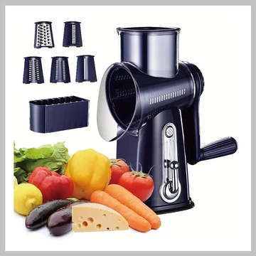 Raschietto per formaggio e affettaverdure 5 in 1 in acciaio inossidabile YM130821