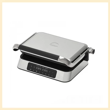 ELDOM ZTGK2000W Griglia a contatto e piastra per waffle 2 in 1 - 1800 W