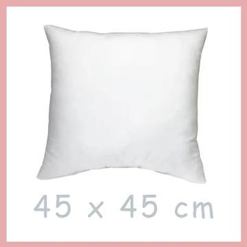 Cuscino bianco 45 cm x 45 cm