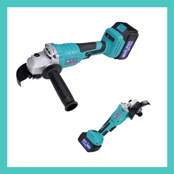 Smerigliatrice angolare HAO 128V con 2 batterie