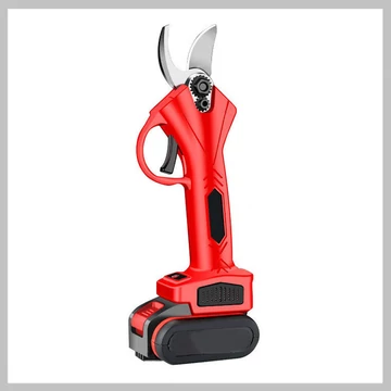 Cesoie da potatura extra potenti a batteria, rosse holm8508