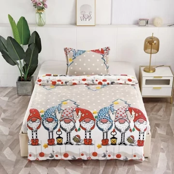 MANÓ Coperta natalizia in micropile 180 x 200 mano180