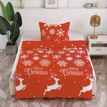 MERRY CHRISTMAS Coperta di micropush natalizio 180 x 200 merrychristmas180