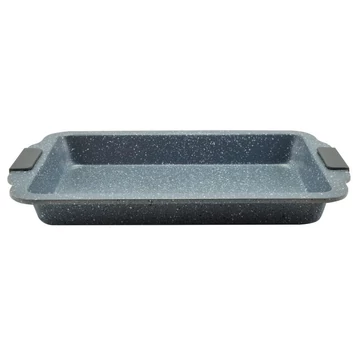 Teglia con Rivestimento Antiaderente Perfect Home 40,5x26 cm con Manici in Silicone – Modello 19136