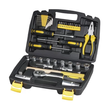 Set di Attrezzi da 39 Pezzi con Utensili in CR-V, in Valigetta – Modello 6453
