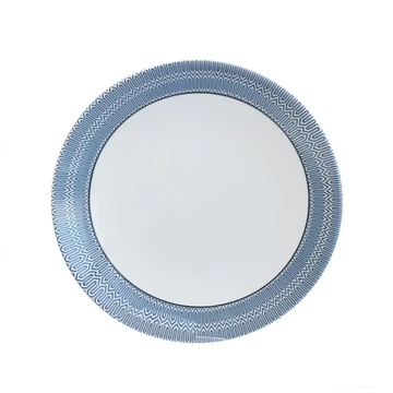 Perfect Home Piatto piano 26 cm 1030-D blu-bianco 72255
