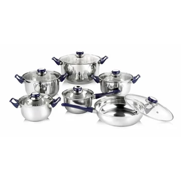 VETRO-PLUS CELESTE Set di pentole da 12 pezzi 48726512
