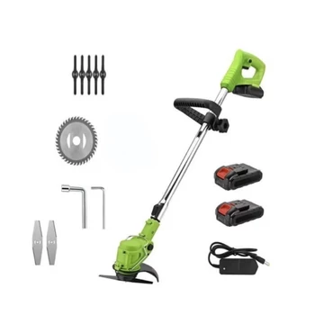 Flinke FK-EKS-3030 – Tagliaerba a batteria 48V con 2 batterie, set da 10 pezzi