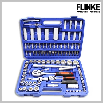 Set di utensili a cricchetto Flinke da 108 pezzi FK108