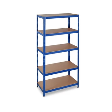 Scaffale in metallo a 5 ripiani – blu G5POLC
