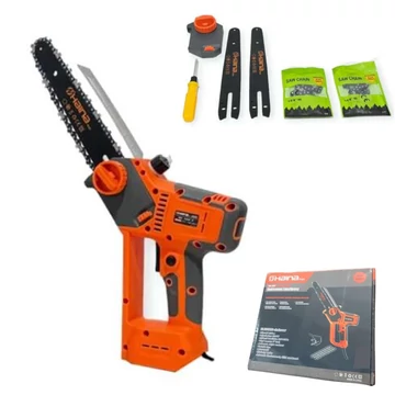 Motosega elettrica HAINA 8" con lubrificazione automatica 3200W H-1397 – Per un taglio comodo ed efficiente