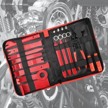 Haina Kit leva clip e smontaggio rivestimenti – 19 pezzi – HA-1497