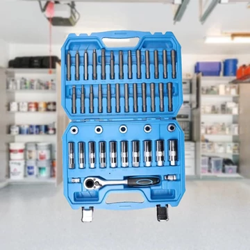 Haina HA-2207 Cricchetto con Set da 43 Pezzi per Montaggio Ammortizzatori