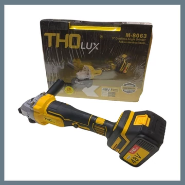 Smerigliatrice angolare a batteria THO Lux 48V – Modello M-8063 – con 2 batterie