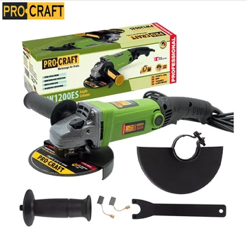 Procraft PW1200ES – Smerigliatrice angolare 125 mm con regolazione elettronica