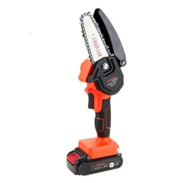 Mini motosega Worthair con 1 batteria