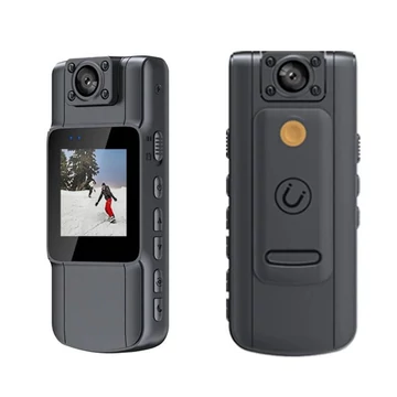 Mini Telecamera HD con Schermo IPS e Obiettivo Orientabile a 180° | Modello: holm7402