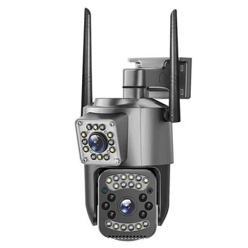 Telecamera IP 2K con Doppio Obiettivo, Zoom 10X e Visione Notturna – Modello holm8446