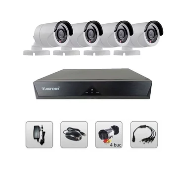Sistema di videosorveglianza wireless Jortan a 4 telecamere
